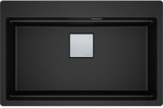 Franke Kubus 2 Pro KNG Pro 610-73 A Einbausple, Fragranite, Farbe Onyx, 114.0747.282