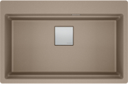 Franke Kubus 2 Pro KNG Pro 610-73 A Einbausple, Fragranite, Farbe Cashmere, 114.0747.286