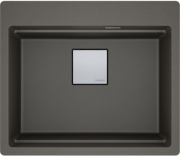 Franke Kubus 2 Pro KNG PRO 210-53 A, Fragranite, Farbe Schiefergrau, flchenbndig, 135.0747.289