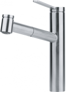 Franke Tango-Neo Einhebelmischer, Hochdruck Auszugsbrause, Edelstahl, 115.0596.389