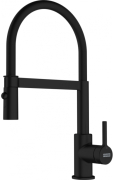 Franke Lina Semi-Pro Einhebelmischer, Hochdruck Zugauslauf, Black Matt, 115.0725.838