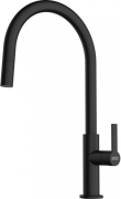 Franke Maris Slim J Einhebelmischer, Hochdruck Zugauslauf, Black matt, 115.0728.389
