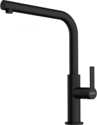 Franke Maris Slim L Einhebelmischer, Hochdruck Festauslauf, Black matt, 115.0728.391