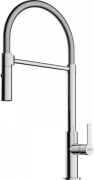 Franke Maris Slim Semi-Pro Einhebelmischer, Hochdruck Zugauslauf, Chrom, 115.0728.395