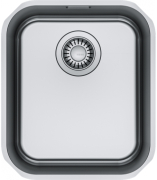 Franke Smart SRX 110-34 Unterbausple, Drehknopfventil, Edelstahl gebrstet, 122.0744.949