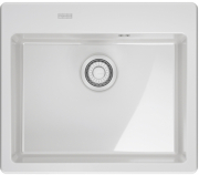 Franke Mythos X MYK 610-52 A, Fraceram Keramiksple, Farbe Glacier glnzend, 124.0747.163