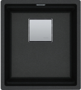 Franke Kubus 2 Pro KNG Pro 110-37 Unterbausple, Fragranite, Farbe Onyx, 125.0747.704