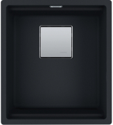 Franke Kubus 2 Pro KNG Pro 110-37 Unterbausple, Fragranite, Farbe Black matt, 125.0747.717