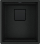 Franke Kubus 2 Pro KNG Pro 110-37 Unterbausple, Fragranite, Farbe Black Matt - Black Collection, 125.0747.719