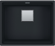 Franke Kubus 2 Pro KNG Pro 110-52 Unterbausple, Fragranite, Farbe Black matt, 125.0747.716