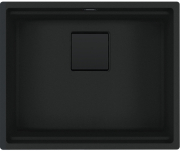 Franke Kubus 2 Pro KNG Pro 110-52 Unterbausple, Fragranite, Farbe Black Matt - Black Collection, 125.0747.720