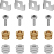 Franke Befestigungsset fr dnne Arbeitsplatten ab 12 mm HPL / 18 mm Stein, 133.0730.139