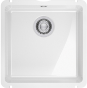 Franke Kubus X KXK 110-41, Fraceram Unterbau-Keramiksple, Farbe Glacier glnzend, 126.0735.128