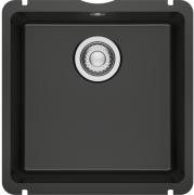 Franke Kubus X KXK 110-41, Fraceram Unterbau-Keramiksple, Farbe Anthrazit matt, 126.0735.182