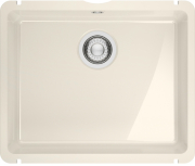 Franke Kubus X KXK 110-51, Fraceram Unterbau-Keramiksple, Farbe Magnolia glnzend, 126.0735.185