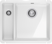 Franke Kubus X KXK 160-37-12, Fraceram Unterbau-Keramiksple, Farbe Glacier glnzend, 126.0735.188