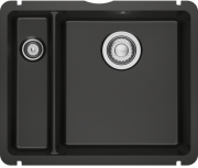 Franke Kubus X KXK 160-37-12, Fraceram Unterbau-Keramiksple, Farbe Anthrazit matt, 126.0735.191