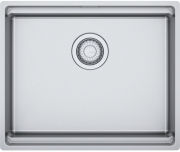 Franke Box Pro BXX PRO 210/110-50 Einbausple - SlimTop, Edelstahl gebrstet, Druckknopfventil, 127.0747.099