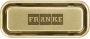 Franke berlauf Logoplatte gold, 133.0630.111