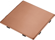 Franke Draincover 125 x 125 copper, 112.0717.420