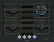 Siemens ER6A6PH40, iQ700, Gaskochfeld, 60 cm, Glaskeramik, Schwarz, 5 Jahre Garantie!