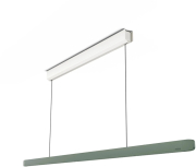 BORA Horizon Pendelleuchte fix - moosgrn, mit Gestensteuerung, 126 cm, LHFMG