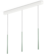 BORA Stars Pendelleuchte 3-fach linear - moosgrn, LSLMG