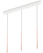 BORA Stars Pendelleuchte 3-fach linear - rosegold, LSLRG