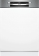 Bosch SMI4HTS14E, Serie 4, Teilintegrierter Geschirrspler, 60 cm, Gebrsteter Stahl, EEK: C, mit 5 Jahren Garantie!