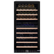 Dunavox Grande 94, Weinkhlschrank, schwarz matt, DX-94.270DMBK. Mit 3 Jahren Garantie!