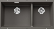 Blanco Subline 480/320-U Silgranit, Farbe vulkangrau, InFino Ablauf, 527351