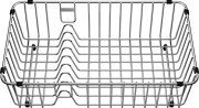 Blanco Geschirrkorb NAYA 6, Edelstahl, 231692