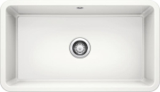 Blanco Villae Single Farmhouse Keramik, Farbe kristallweiss gl�nzend, ohne Ablauffernbedienung, 525163