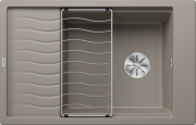 Blanco Elon XL 6 S Einbausp�le, Silgranit, Farbe tartufo, InFino Ablauf, ohne Ablauffernbedienung, 524851