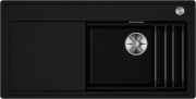 Blanco Etagon XL 6 S-F Einbausp�le fl�chenb�ndig, Silgranit, Farbe schwarz, InFino Ablauf, 528100