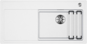 Blanco Etagon XL 6 S-F Einbausp�le fl�chenb�ndig, Silgranit, Farbe weiss, InFino Ablauf, 528104