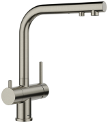 Blanco Fontas II, Hochdruck Festauslauf, PVD satin platinum, 527714