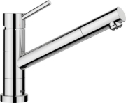 Blanco Kano-F Fensterarmatur, Niederdruck Festauslauf, chrom, 527960