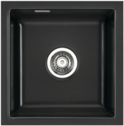 Systemceram KeraDomo MERA 40 U/g, geschliffene Oberseite, Farbe Nero (gl�nzend), mit 5 Jahren Garantie