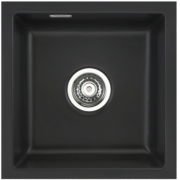 Systemceram KeraDomo MERA 40 U/g, geschliffene Oberseite, Farbe Nigra (matt), mit 5 Jahren Garantie