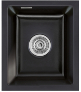 Systemceram KeraDomo MERA 32 U/g, geschliffene Oberseite, Farbe Nero (gl�nzend), mit 5 Jahren Garantie