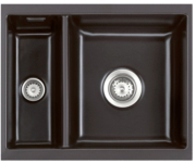 Systemceram KeraDomo MERA 60 U/g, geschliffene Oberseite, Farbe Nero (gl�nzend), mit 5 Jahren Garantie