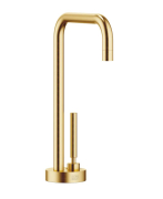 Dornbracht META SQUARE COLD WATER DISPENSER  - Messing geb�rstet (23kt Gold), mit Festauslauf, Hochdruck, 17872861-28